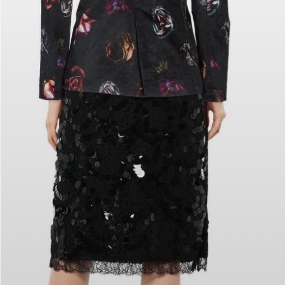 Mason’s Black Floral Blazer Jacket - Picture 11 of 11